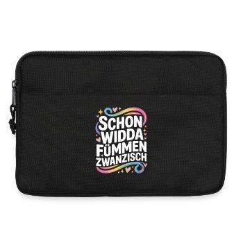 Already Widda Fümmen Zwanzisch 50th birthday - Laptop bag 13" - black - Front