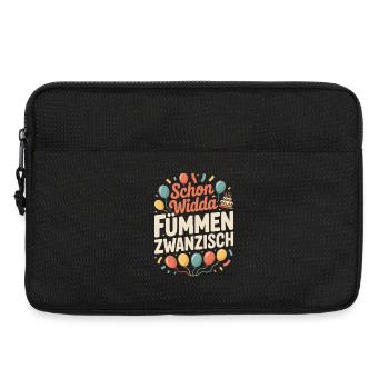 Already Widda Fümmen Zwanzisch 50th birthday - Laptop bag 13" - black - Front