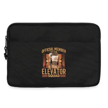 Elevator toddler & kids - Laptop bag 13" - black - Front