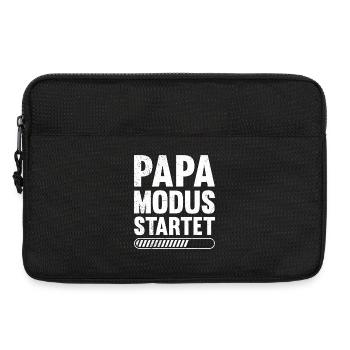 Soon to be a father DAD MODE STARTS Funny - Laptop bag 13" - black - Front