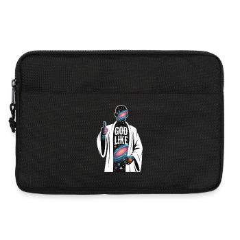Conception galactique semblable à celle de Dieu - Sacoche pour ordinateur portable 13 pouces - noir - Devant