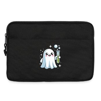 Chemiker Halloween Kostüm Chemie Chemielehrer - Laptoptasche 13" - Schwarz - Vorne