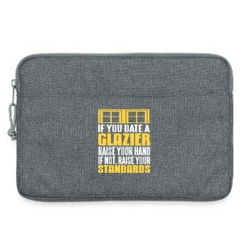 Sexy Glazier Humor I Cant Help Confidence - Laptoptasche 13" - Grau meliert - Vorne