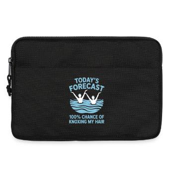 Natation synchronisée Natation artistique Sports nautiques - Sacoche pour ordinateur portable 13 pouces - noir - Devant