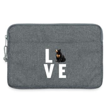 Sun Bear Malaienbär - Laptoptasche 13" - Grau meliert - Vorne