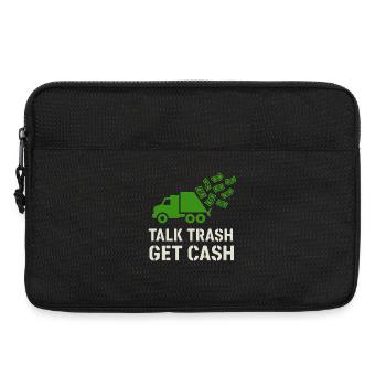 Garbage Truck Driver Garbage Dad Hero Pickup Truck - Laptop bag 13" - black - Front