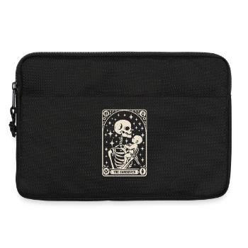 Pflegerin Pfleger Altenpflege Tarot Karte - Laptoptasche 13" - Schwarz - Vorne