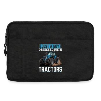 Tractor Kids Farm Lifestyle - Laptoptasche 13" - Schwarz - Vorne