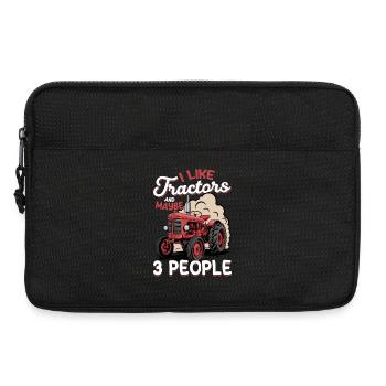 Tractor Kids Farm Lifestyle - Laptoptasche 13" - Schwarz - Vorne