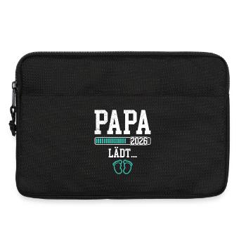 Soon to be dad DAD 2026 INVITES FUNNY - Laptop bag 13" - black - Front