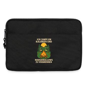 Calories Camping Guimauves Nature Aventure - Sacoche pour ordinateur portable 13 pouces - noir - Devant