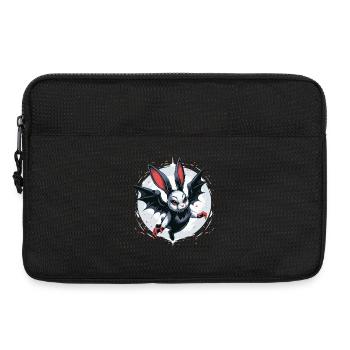 Dark Bunny Vampire Crest Vampire Vampire - Laptop bag 13" - black - Front