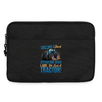 Tractor Kids Farm Lifestyle - Laptoptasche 13" - Schwarz - Vorne