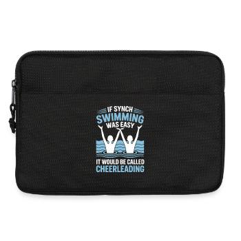 Natation synchronisée Natation artistique Sports nautiques - Sacoche pour ordinateur portable 13 pouces - noir - Devant
