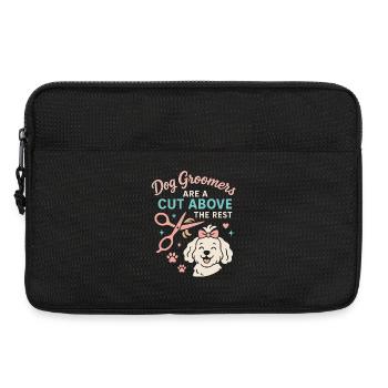 The best mechanics have beards - Laptop bag 13" - black - Front