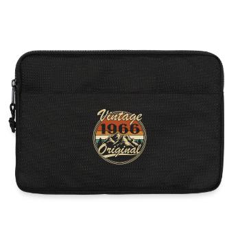 1966 Vintage Retro Geburtstagsgeschenk - Laptoptasche 13" - Schwarz - Vorne