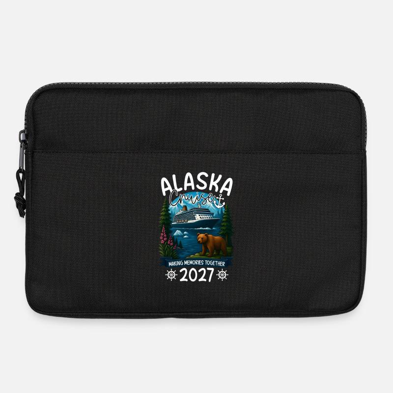 Alaska Kreuzfahrt 2027 - Laptoptasche 13" - Schwarz