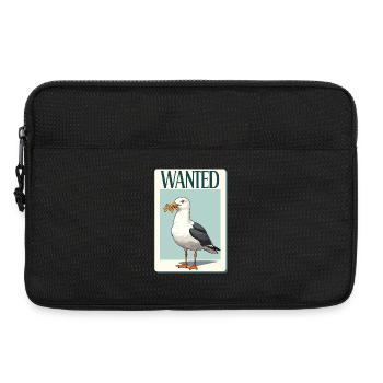 Je recherche une mouette avec des frites - Sacoche pour ordinateur portable 13 pouces - noir - Devant