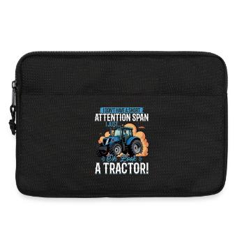 Tractor Kids Farm Lifestyle - Laptoptasche 13" - Schwarz - Vorne