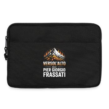 Verso L Alto Saint Pier Giorgio Frassati - Laptoptasche 13" - Schwarz - Vorne