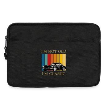 Classic Car Humor  - Laptoptasche 13" - Schwarz - Vorne