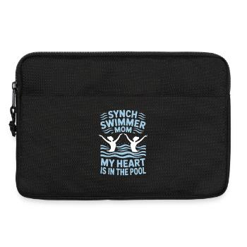 Synchronschwimmen Kunstschwimmen Wassersport - Laptoptasche 13" - Schwarz - Vorne