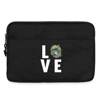 Tokay-Geckos Tokay-Gecko - Laptoptasche 13" - Schwarz - Vorne