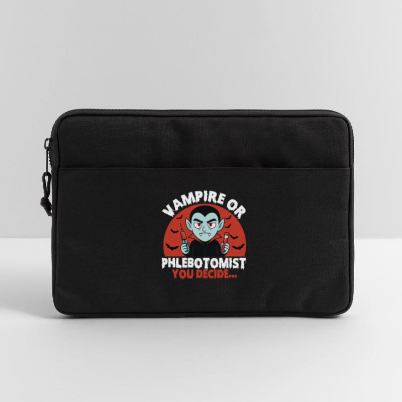 Vampir oder Phlebotomiker, du entscheidest... Laptoptasche 13"