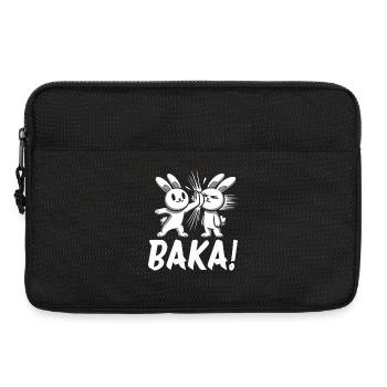 Get Out Unnecessary Social Contact Baka Anime - Laptop bag 13" - black - Front