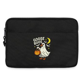 Goose Boos - Halloween Party Kostüm - Laptoptasche 13" - Schwarz - Vorne