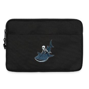Skelett auf Walhai Rhincodon - Laptoptasche 13" - Schwarz - Vorne