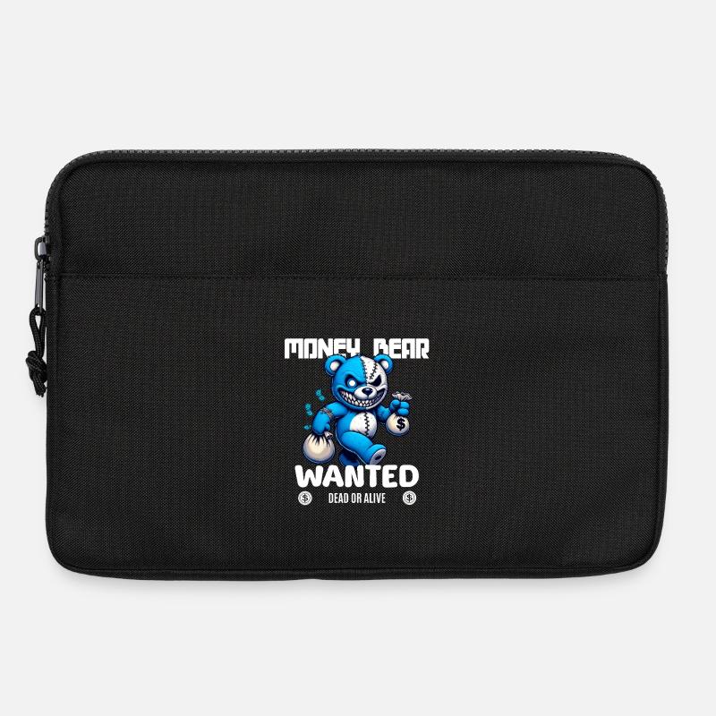 Gesucht wird böser Bär tot oder lebendig - Laptop bag 13" - black