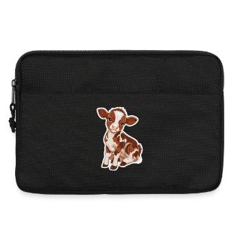 Vache - Sacoche pour ordinateur portable 13 pouces - noir - Devant