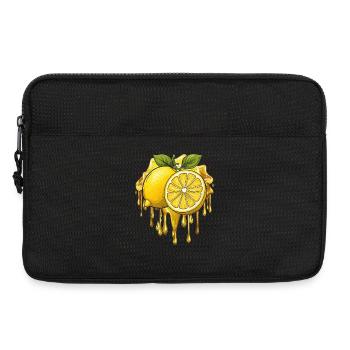 ZITRONE - Laptoptasche 13" - Schwarz - Vorne