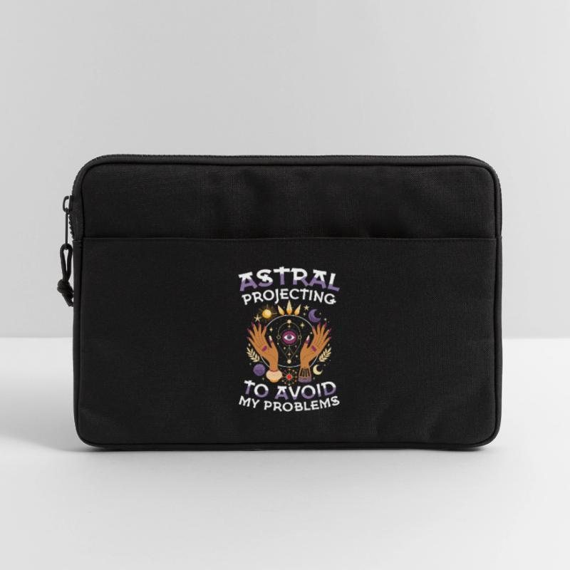 Astral Projecting To Avoid My Problems Esotericism Laptop bag 13"