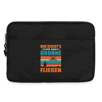 Accessoires de pilote de drone Drone Pilote de drone Cadeau - Sacoche pour ordinateur portable 13 pouces - noir - Devant