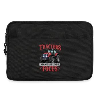 Tractor Kids Farm Lifestyle - Laptoptasche 13" - Schwarz - Vorne