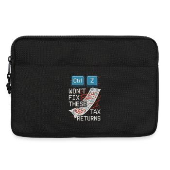 Accounting student cpa in training excel jokes - Laptop bag 13" - black - Front