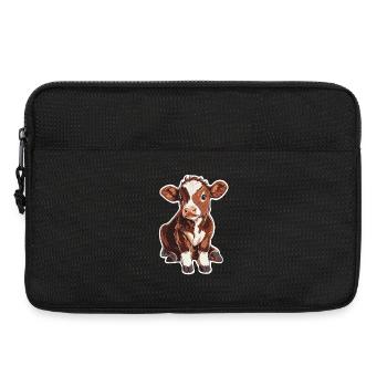 Vache - Sacoche pour ordinateur portable 13 pouces - noir - Devant