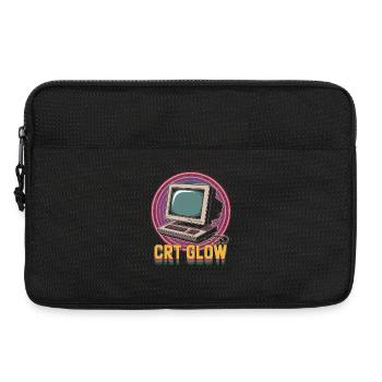 CRT Ordinateur Pop Culture Rétro Jeu vidéo - Sacoche pour ordinateur portable 13 pouces - noir - Devant