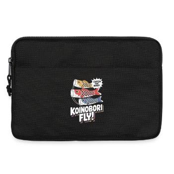 Koinobori Fly Pop Culture Japanese Aesthetic - Laptoptasche 13" - Schwarz - Vorne