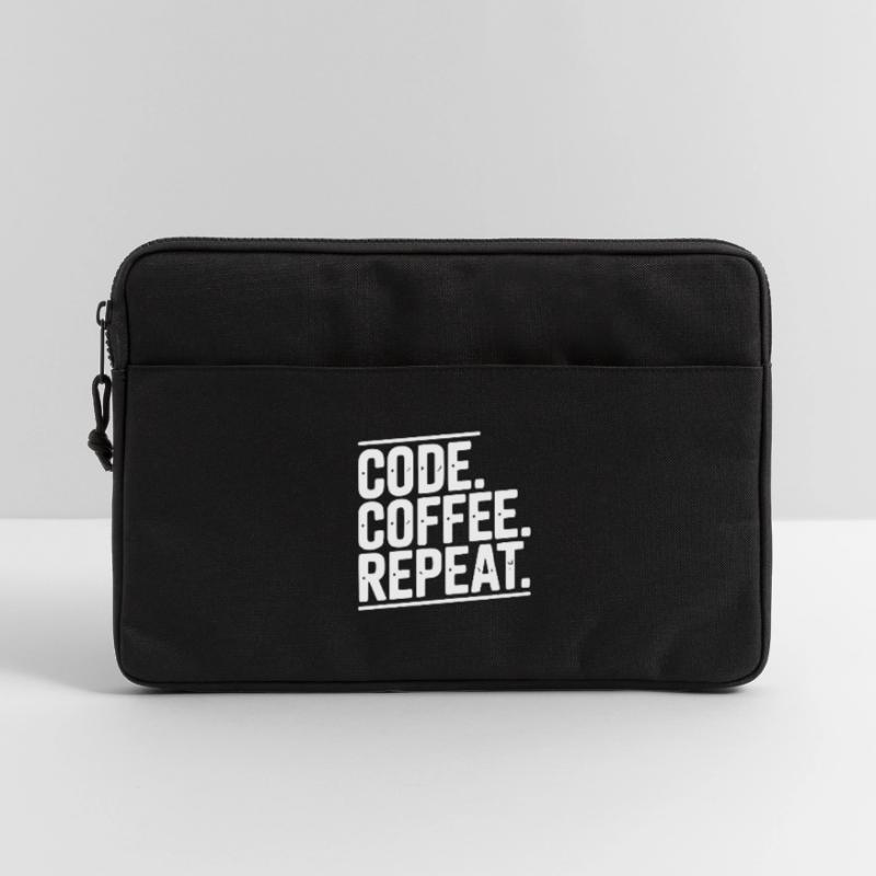 Code Coffee Repeat Sacoche pour ordinateur portable 13 pouces