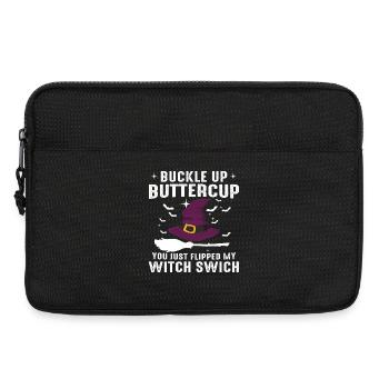 Witch Switch Halloween - Laptop bag 13" - black - Front