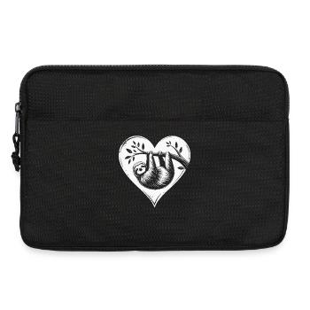 Paresse - Sacoche pour ordinateur portable 13 pouces - noir - Devant