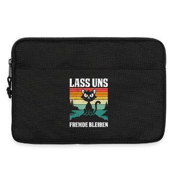 Mallorca LASS UNS FREMDE BLEIBEN Lustiges - Laptoptasche 13" - Schwarz - Vorne