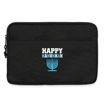 Hanukah Chanukkah Hanukkah - Laptoptasche 13" - Schwarz - Vorne