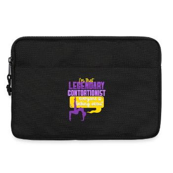 Kontorsionist Kontorsion Legendary Contortionist - Laptop bag 13" - black - Front