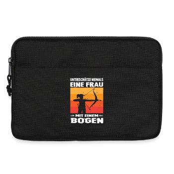 Archery Gifts Archer Archery - Laptop bag 13" - black - Front