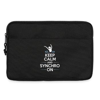 Natation synchronisée Natation artistique Sports nautiques - Sacoche pour ordinateur portable 13 pouces - noir - Devant