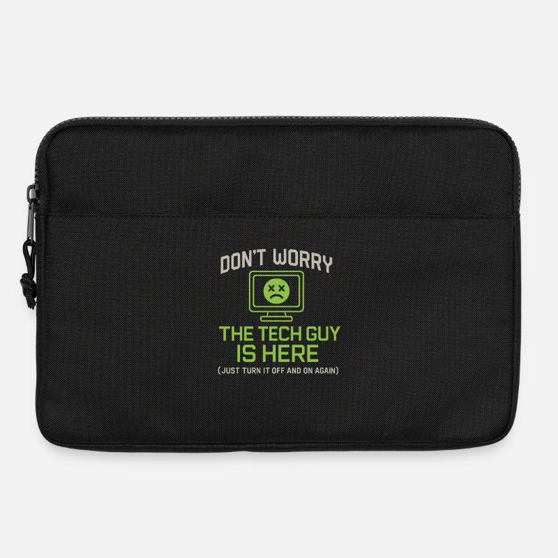 Don't worry, the Tech Guy is here - Laptop bag 13" - black